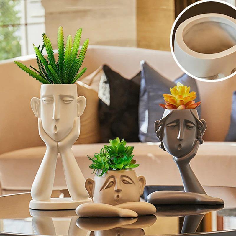 Caravaggio Planter Sculpture Trio
